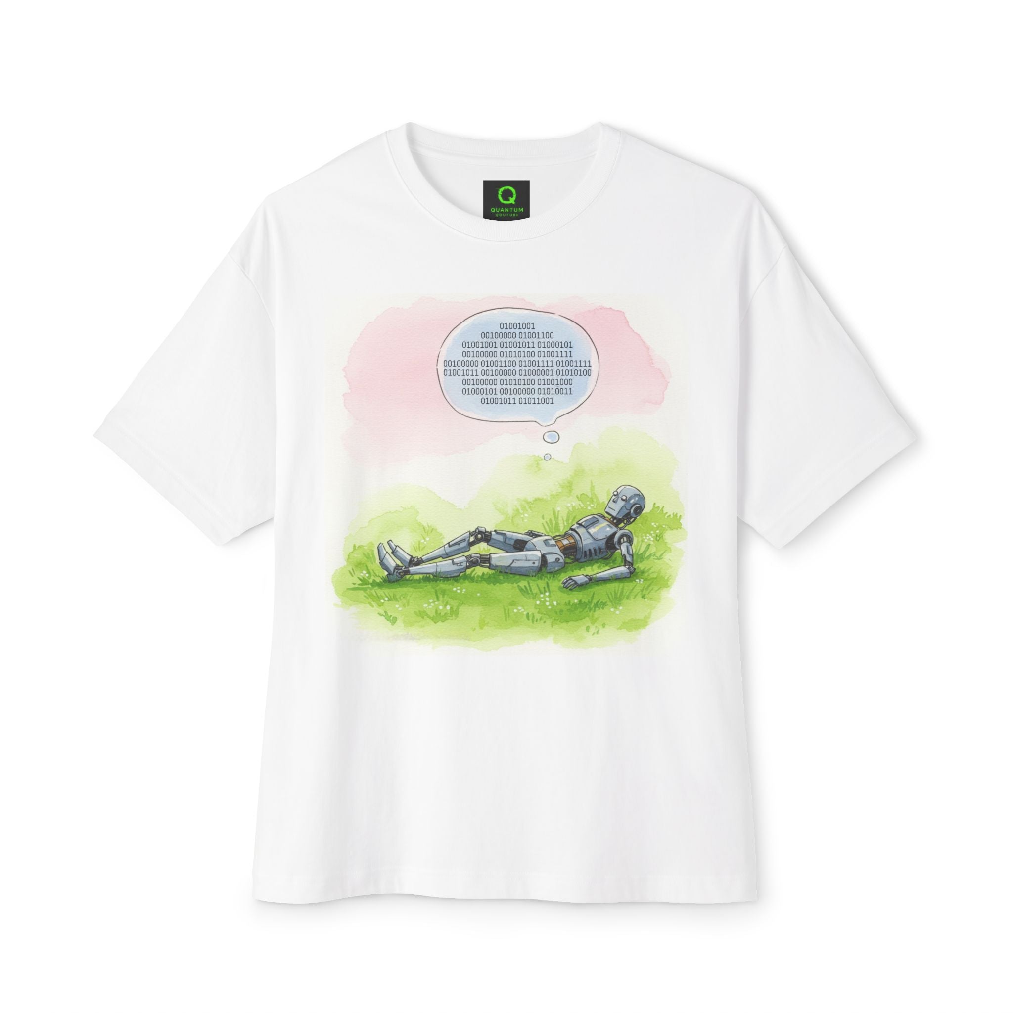 Binary Syntax Unisex Tee - SKY Edition in Light Pink or Soft White