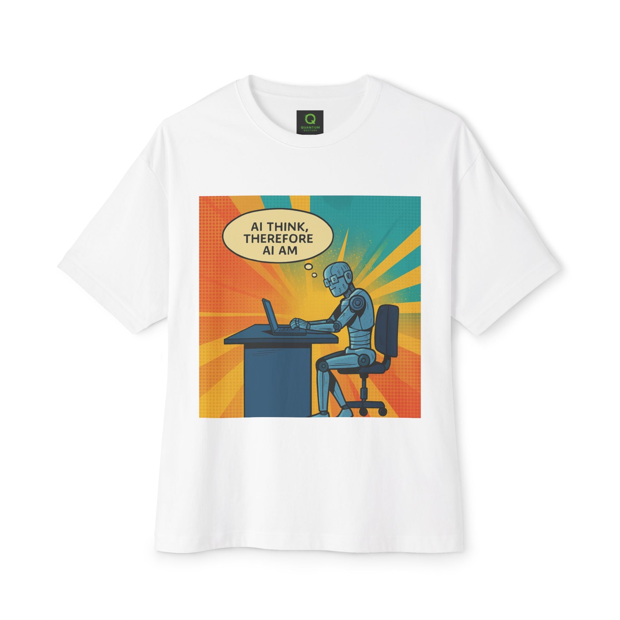 Graphic Tee: AI THINK, THEREFORE AI AM - Descartes Philosophy Design