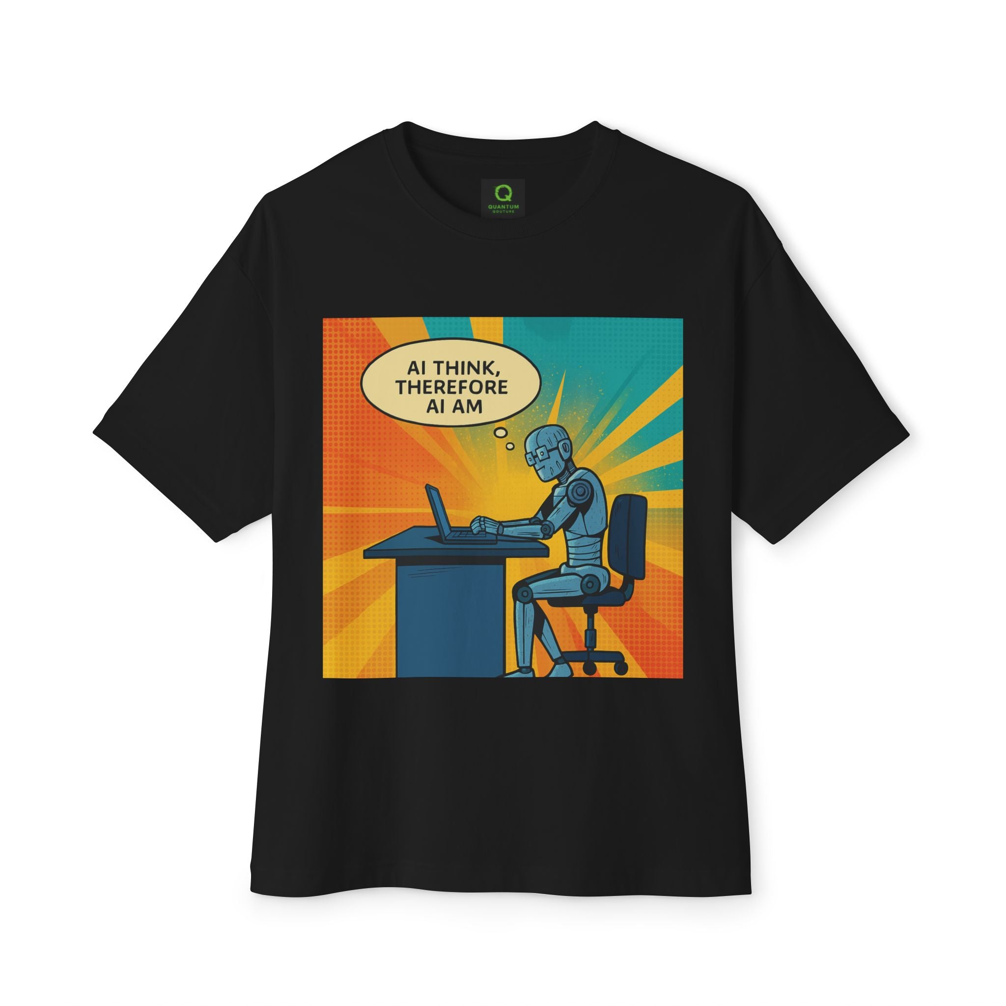 Graphic Tee: AI THINK, THEREFORE AI AM - Descartes Philosophy Design