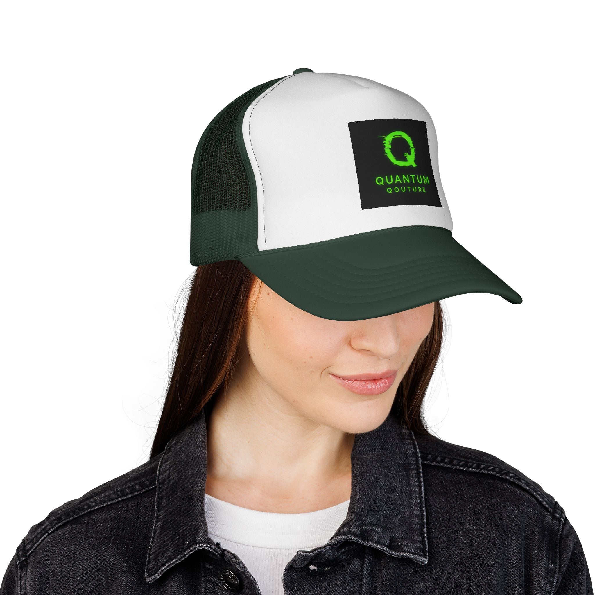 Trucker Cap - Quantum Qouture Syntax Sovereignty Edition
